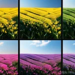 영화 촬영지 성지순례 - Here are three detailed image prompts in English, designed for an AI image generator, adhering to al...