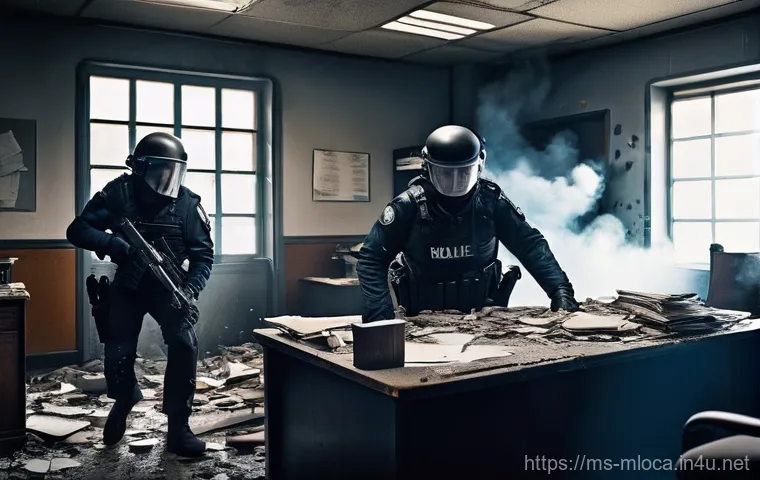 터미네이터 영화 촬영된 장소 - **Prompt 1: Tech-Noir Nightclub Encounter**
    "A tense, atmospheric scene inside a crowded, dimly ...